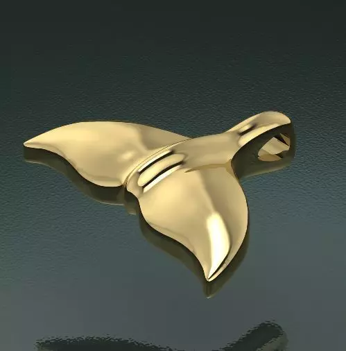 Fish tail N011258 3D print model_0