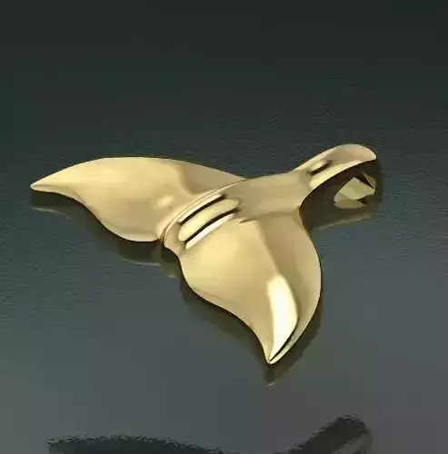 Fish tail N011258 3D print model