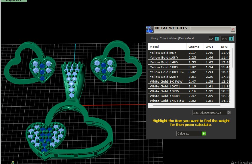 LOVE DESIGN LOCKET SET 3D PRINTABLE MODEL 3D print model_6