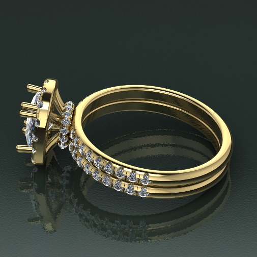 Ring N011238 3D print model_1