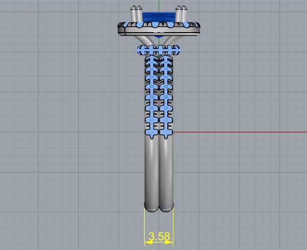 Ring N011238 3D print model_7