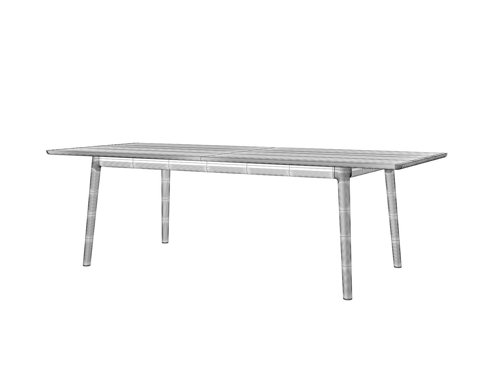 E8 Dining Table 3D model_3