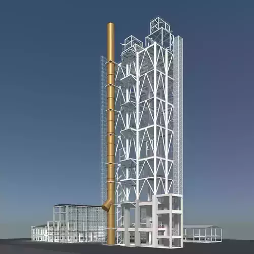 Construction scene 24-13 3D model