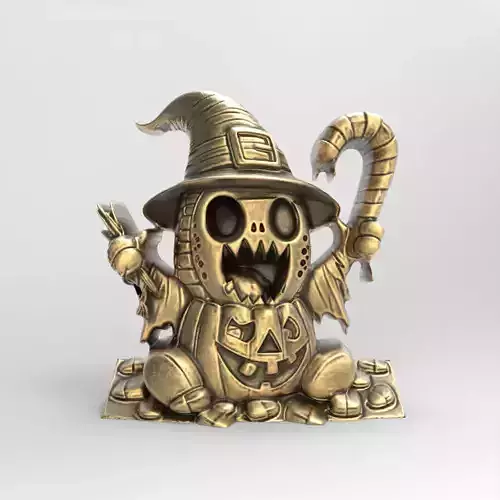 hallowen candy ghost decor 