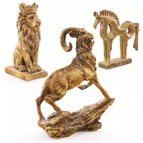 Scan 3 golden statues