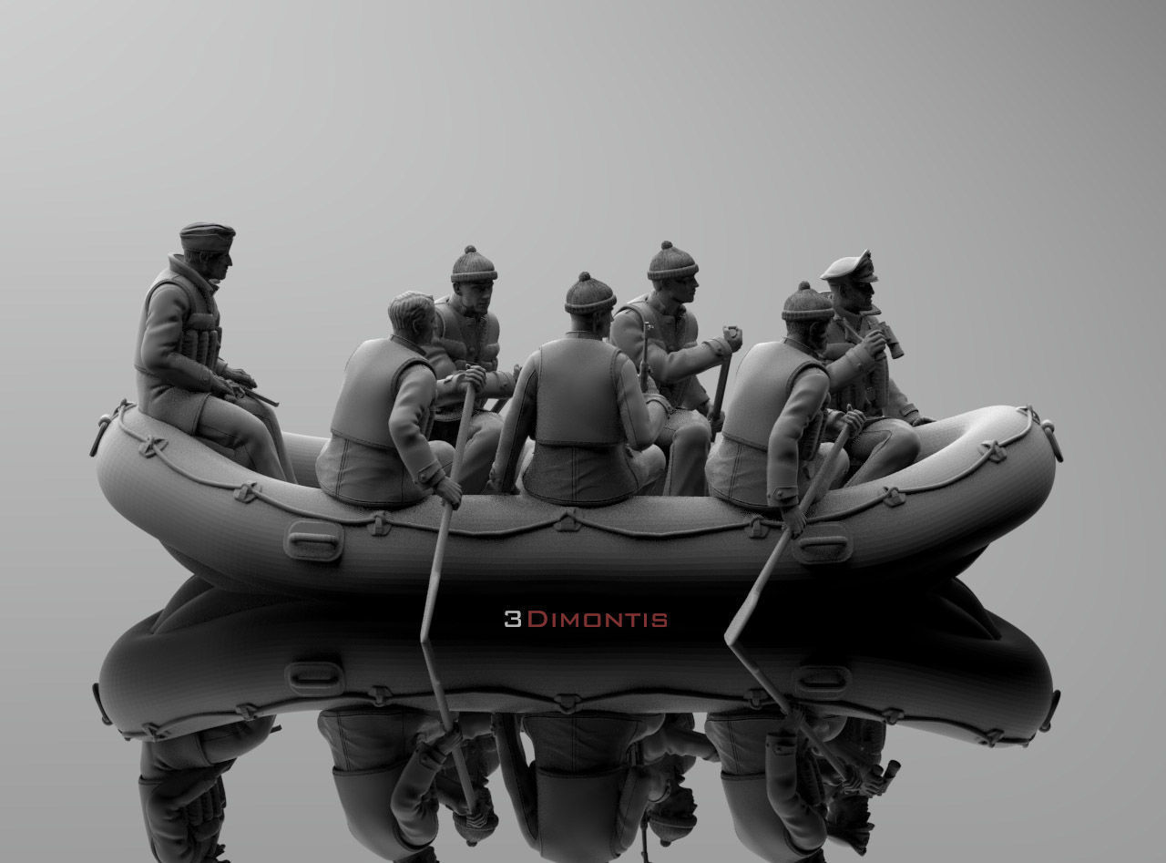 german sailors ww2 3D print model_37