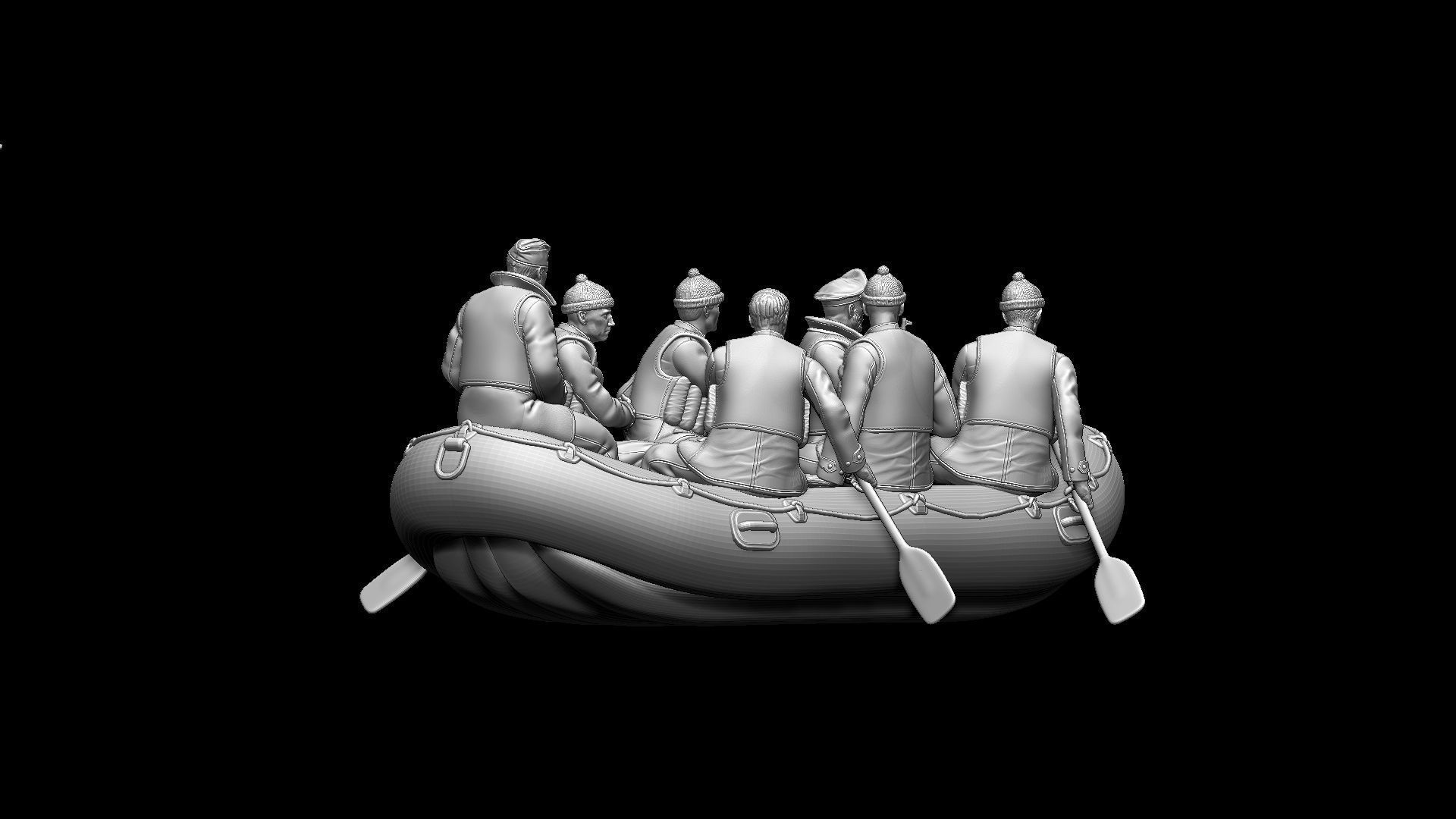 german sailors ww2 3D print model_31