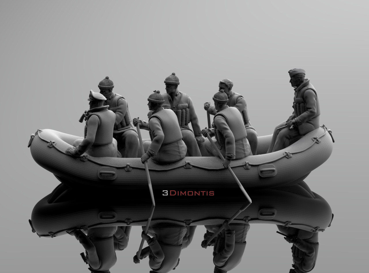 german sailors ww2 3D print model_29