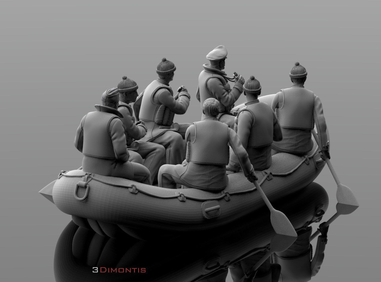 german sailors ww2 3D print model_42