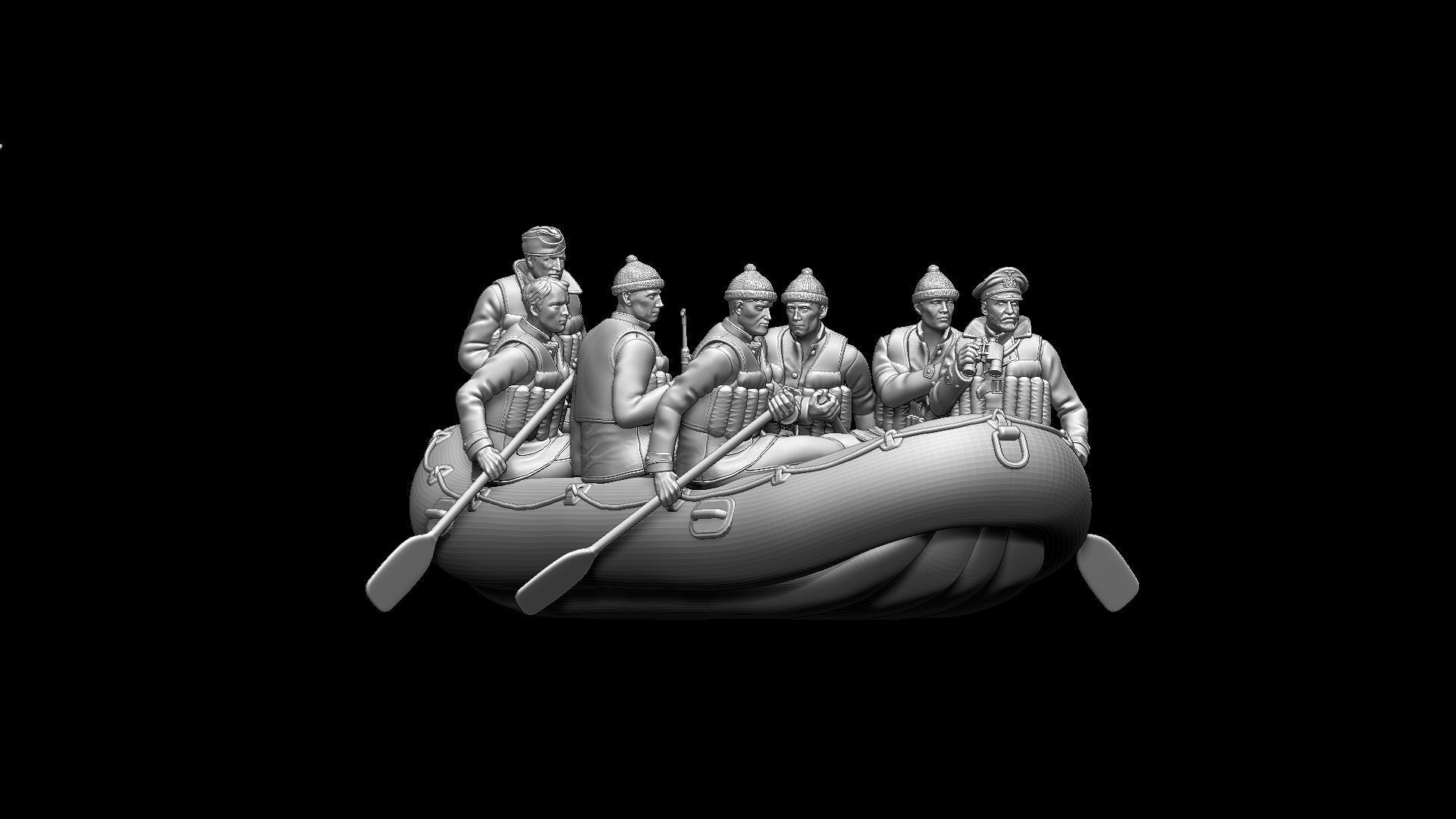 german sailors ww2 3D print model_28