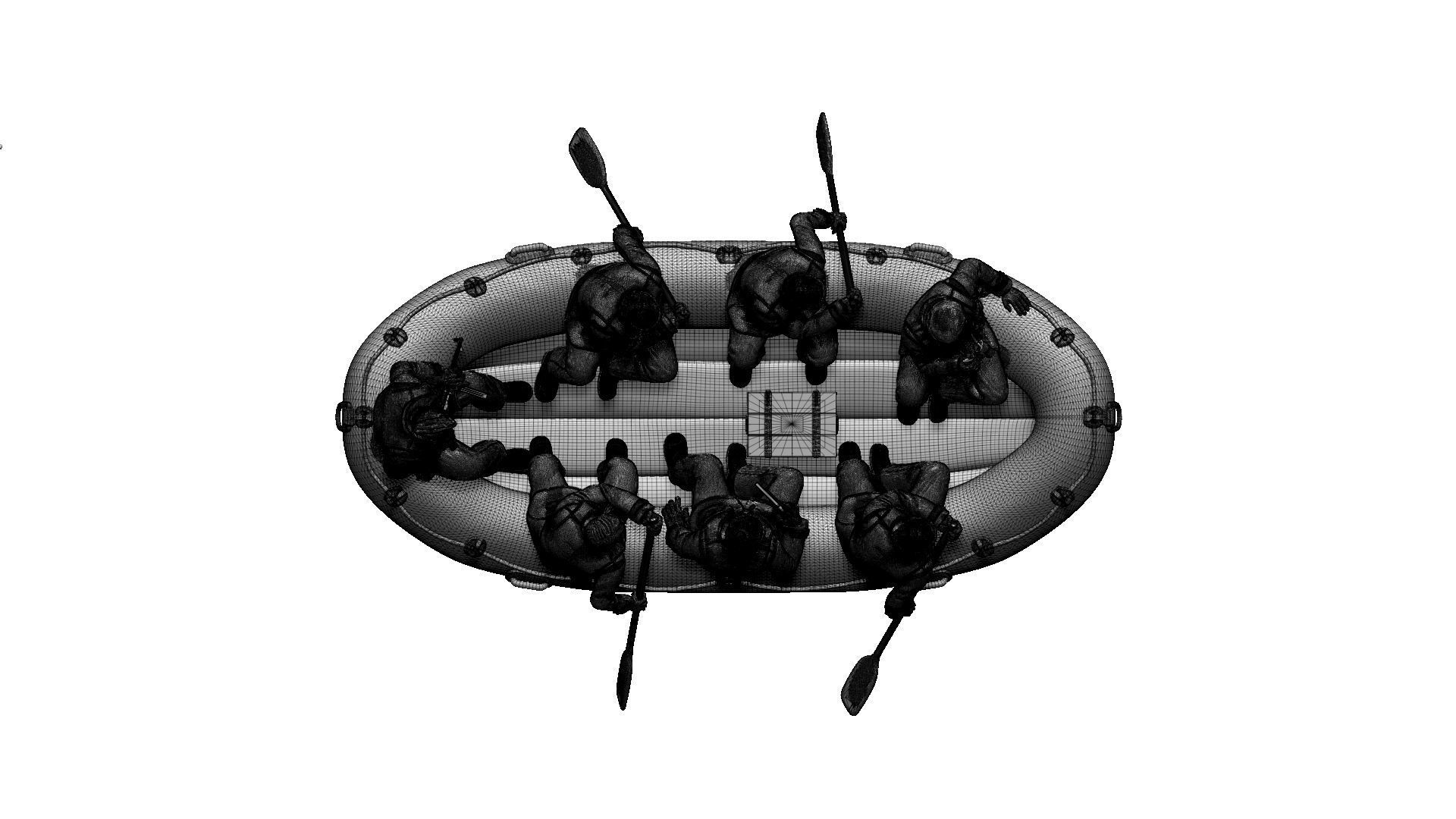 german sailors ww2 3D print model_25