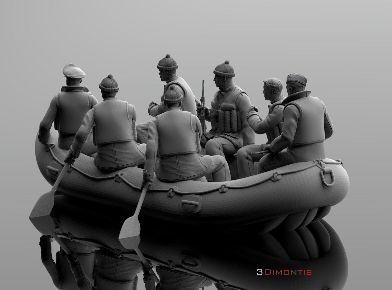 german sailors ww2 3D print model_38