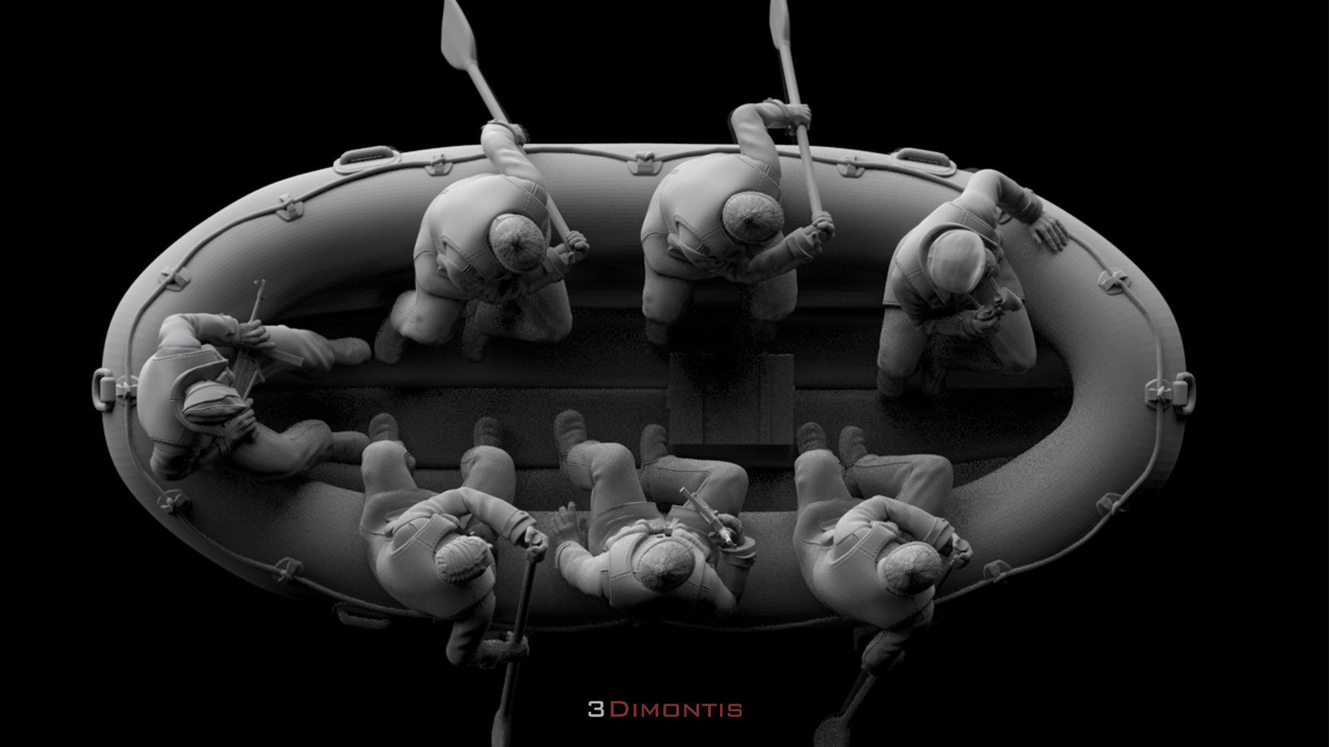 german sailors ww2 3D print model_15