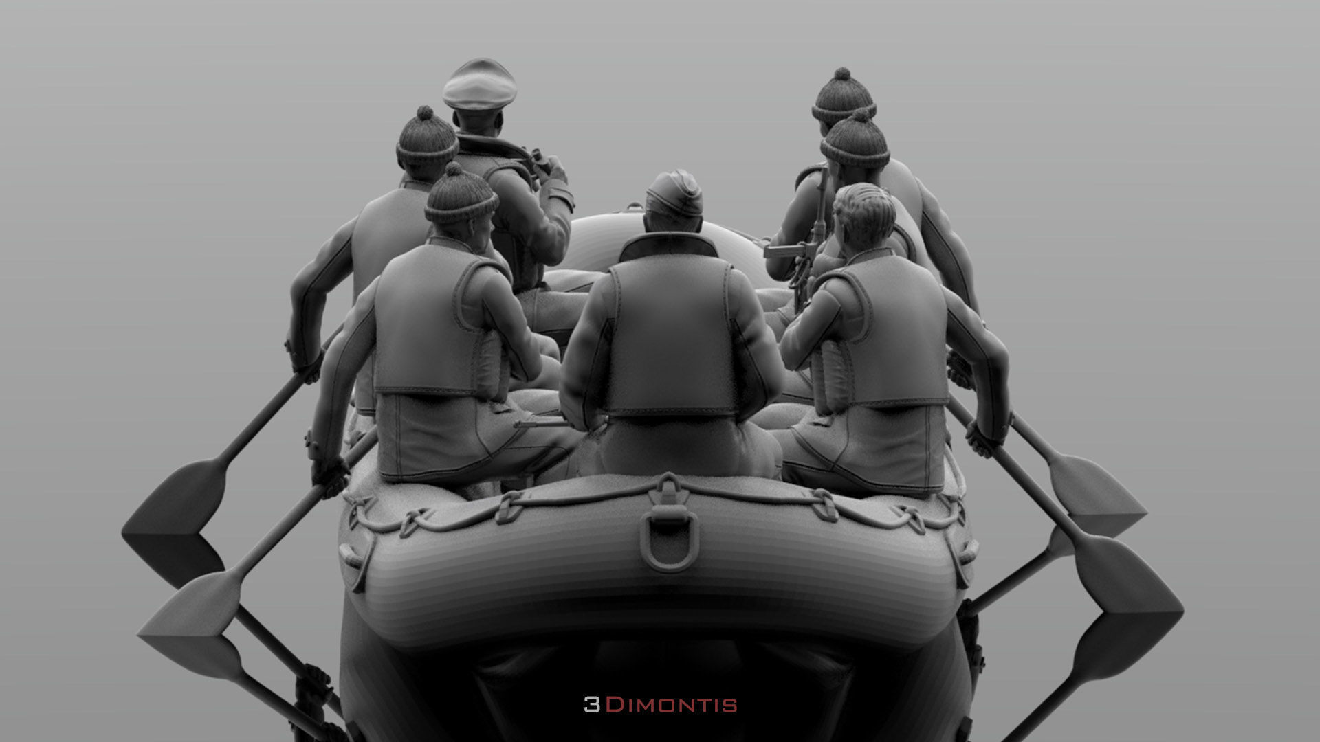 german sailors ww2 3D print model_5