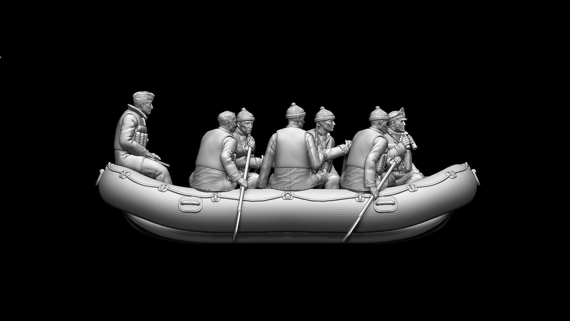 german sailors ww2 3D print model_33