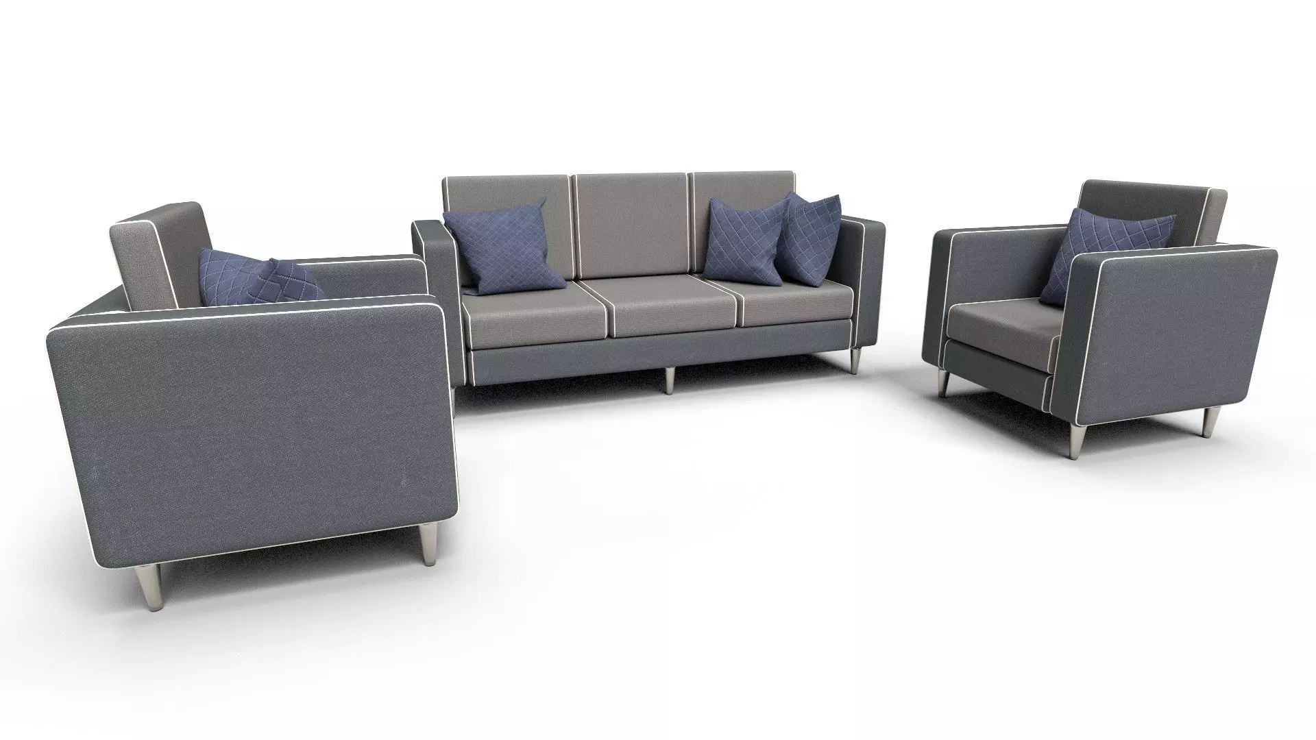 Sofa CG4 3D model_0