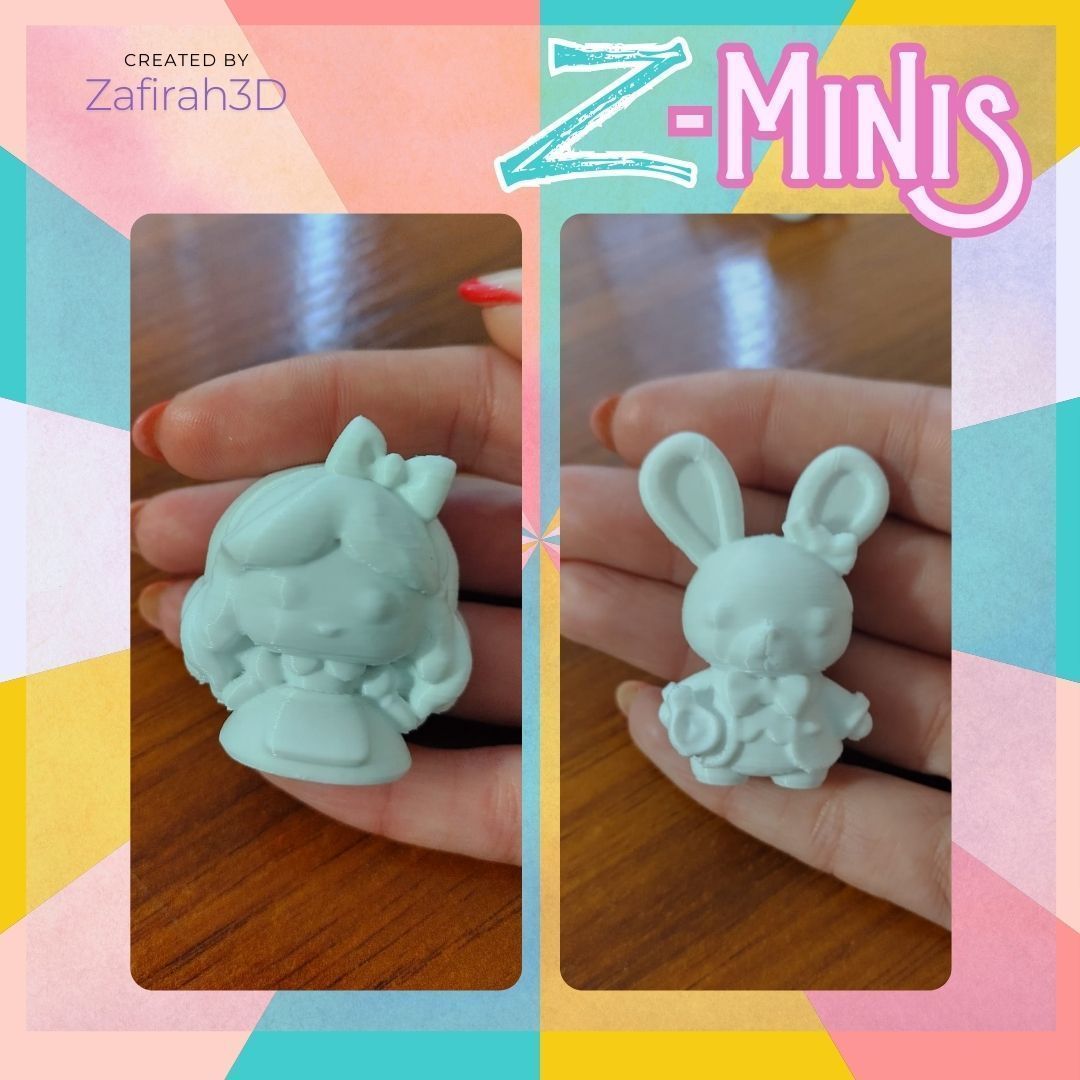 Z-Minis Alice in Wonderland Collection 3D print model_4