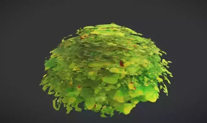 stylized bushes