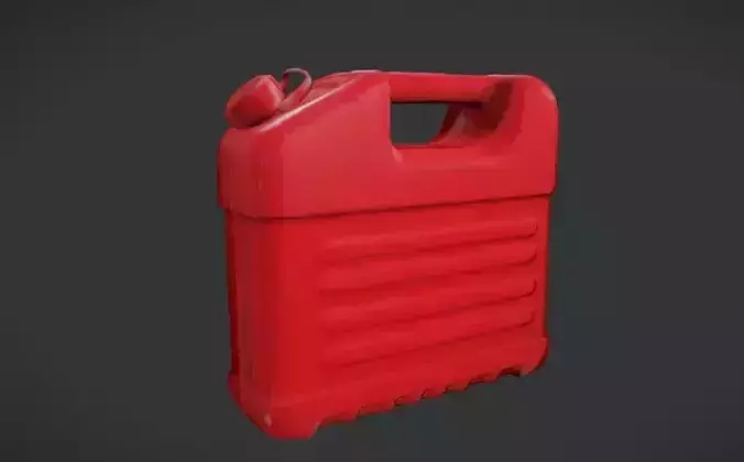 Red Fuel Canister