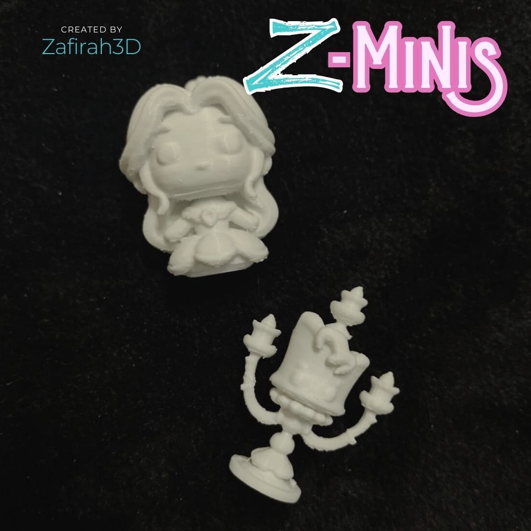 Z-Minis Beauty and the Beast Collection 3D print model_5