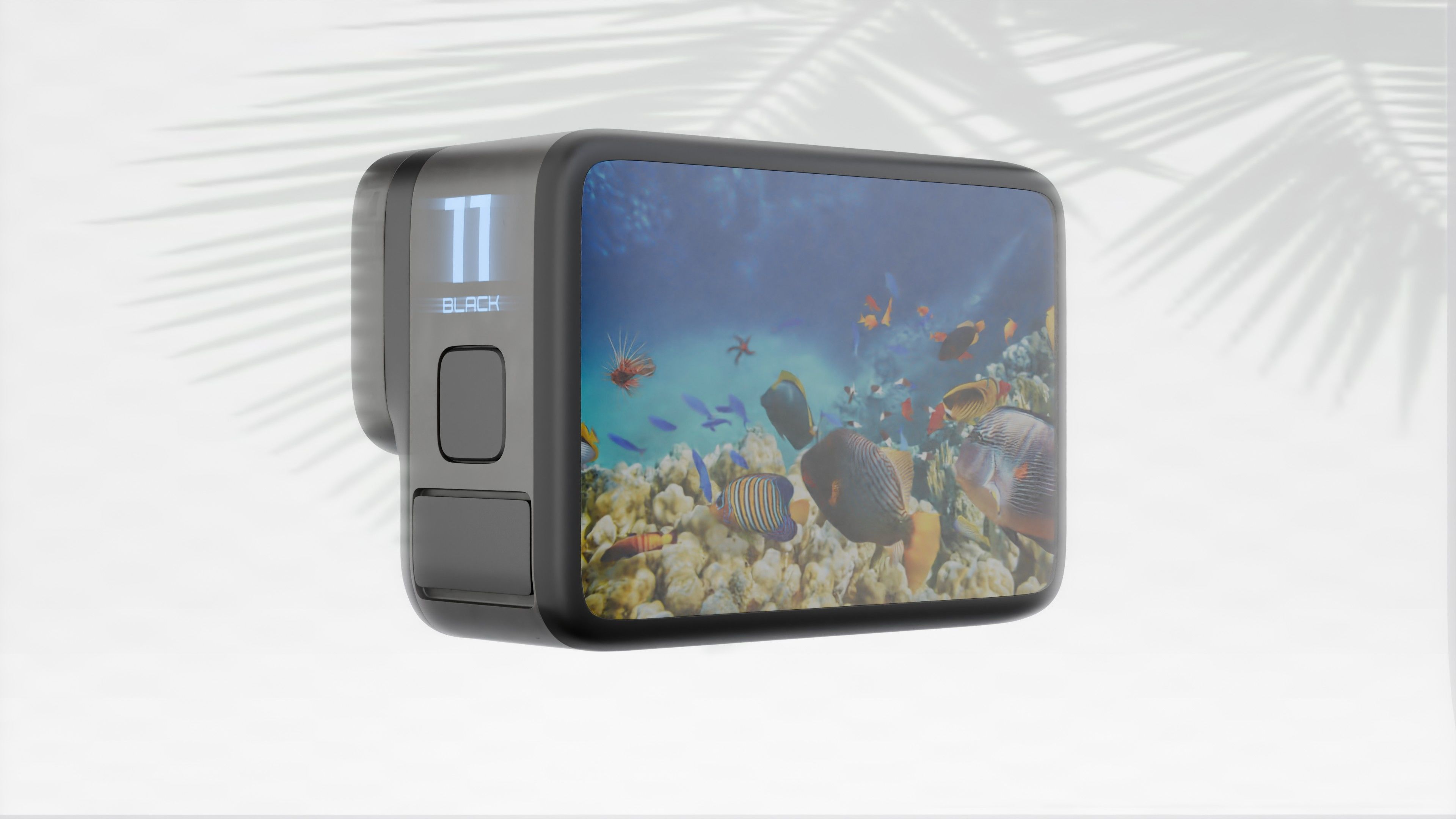 GoPro 11 Hero Black Colour 3D Model 3D model_3