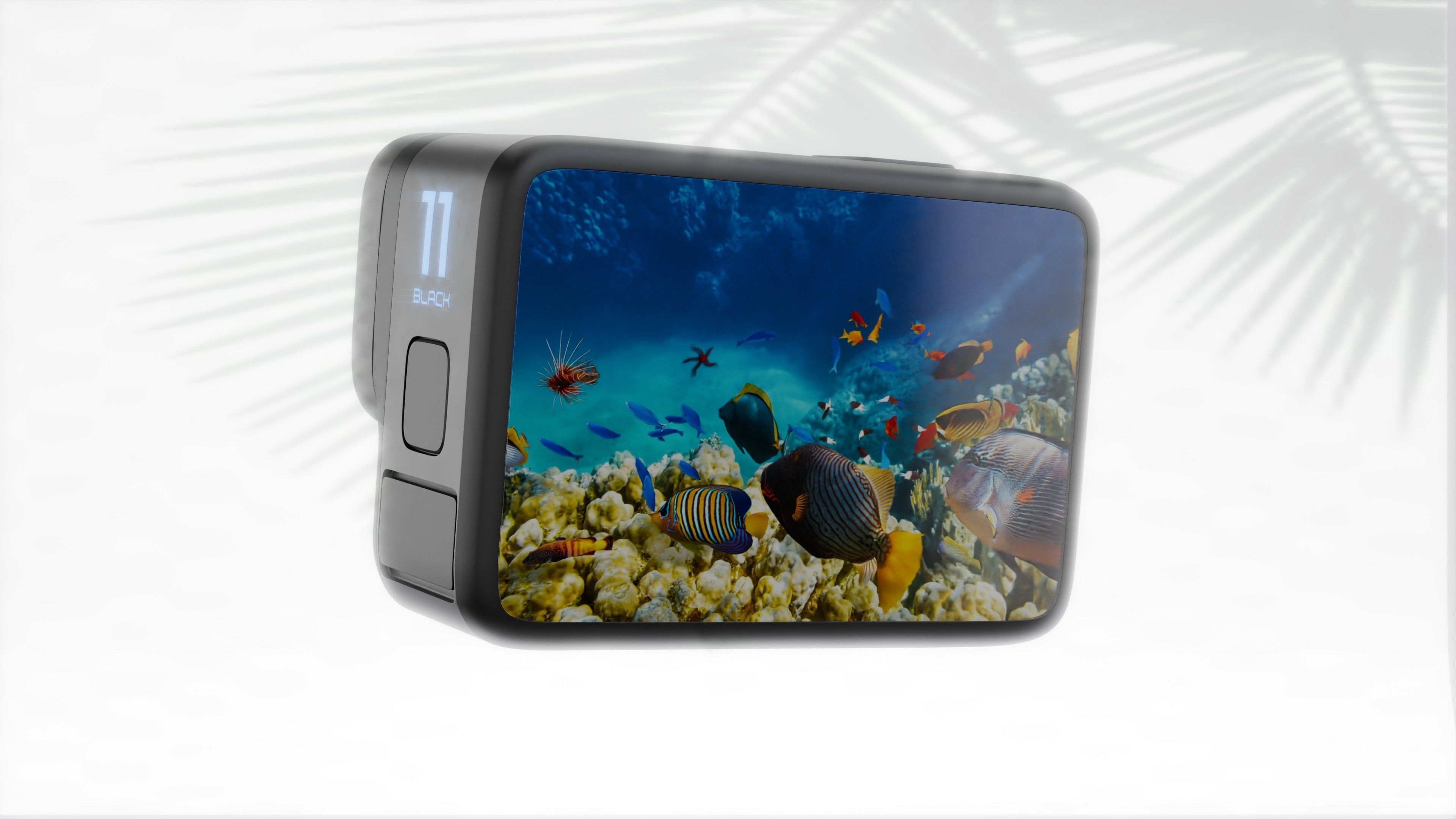 GoPro 11 Hero Black Colour 3D Model 3D model_2