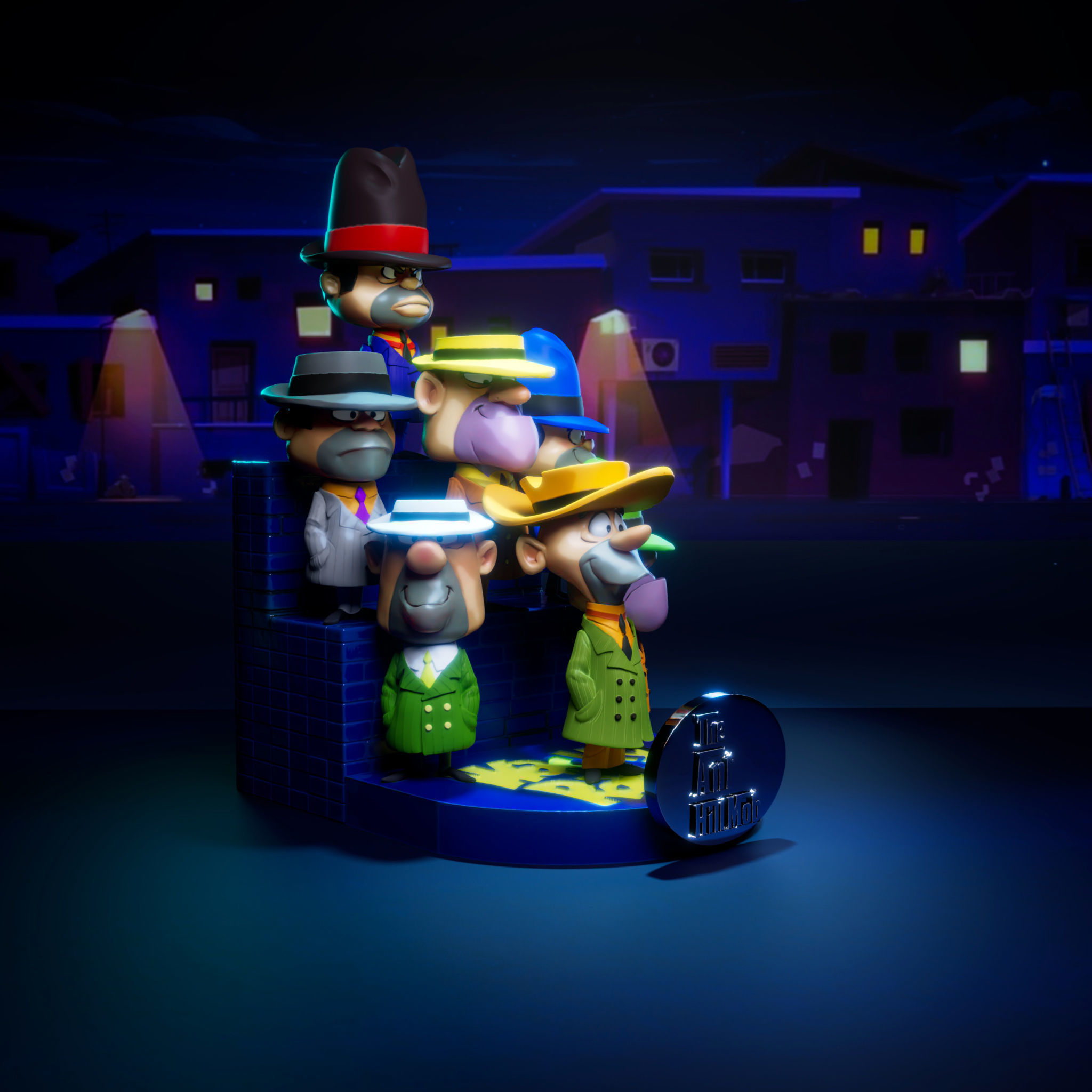 The Ant Hill Mob - The Wacky Races 3D print model_1