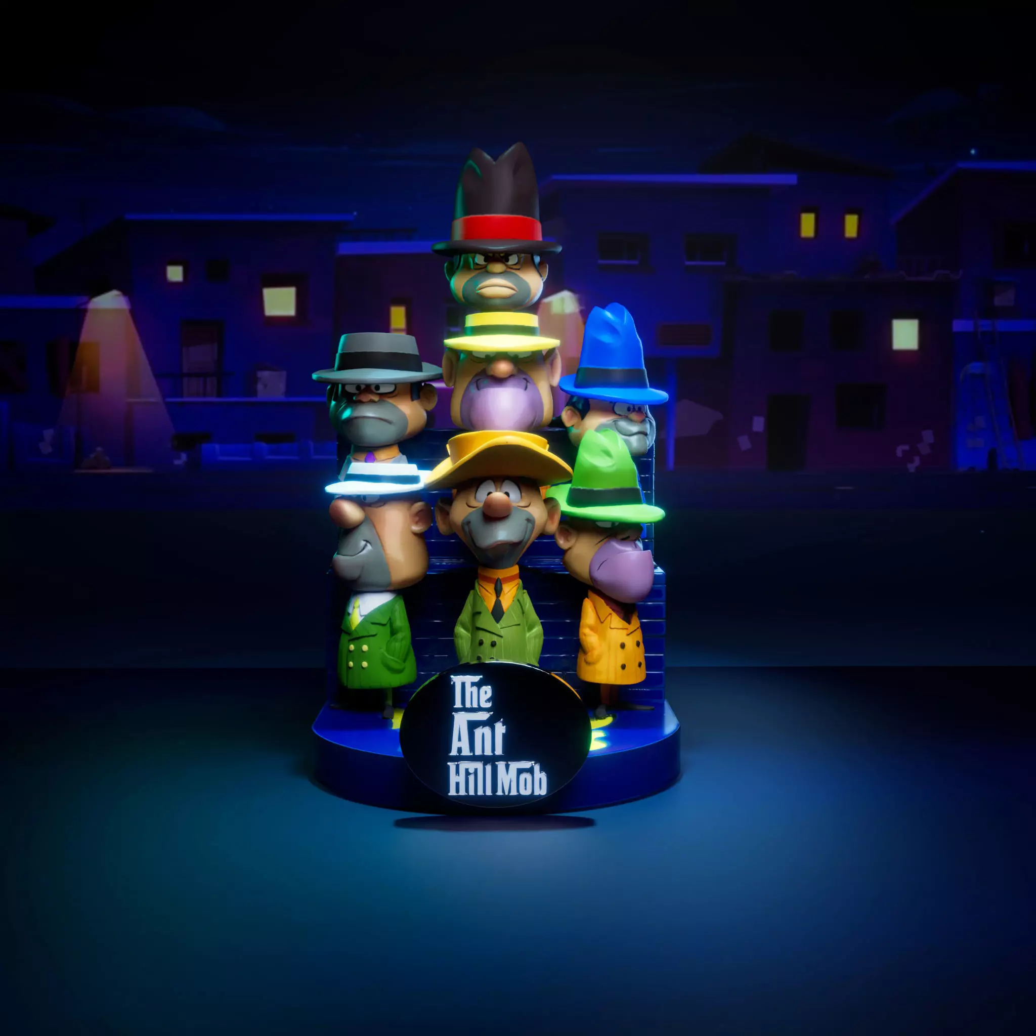 The Ant Hill Mob - The Wacky Races 3D print model_0