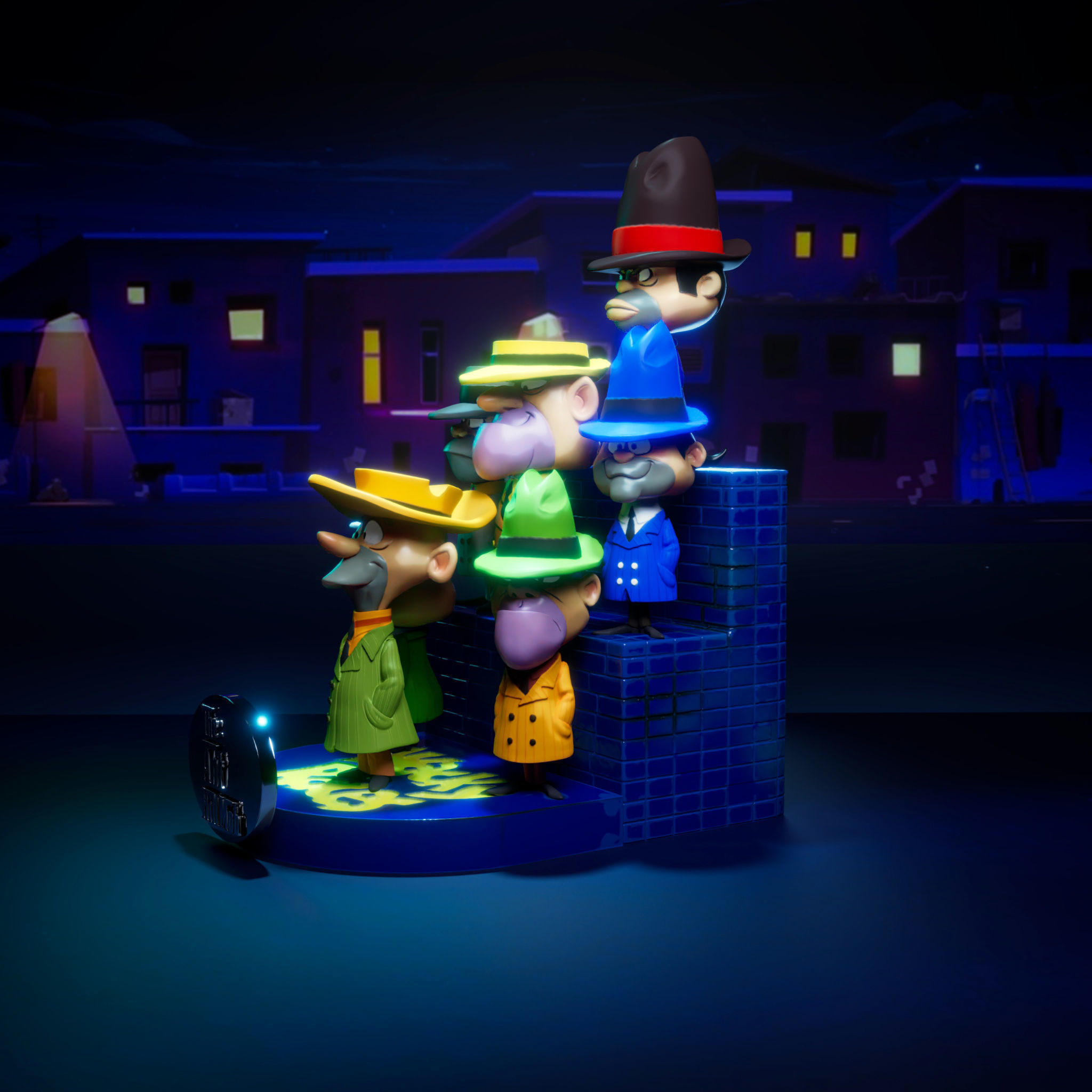 The Ant Hill Mob - The Wacky Races 3D print model_2