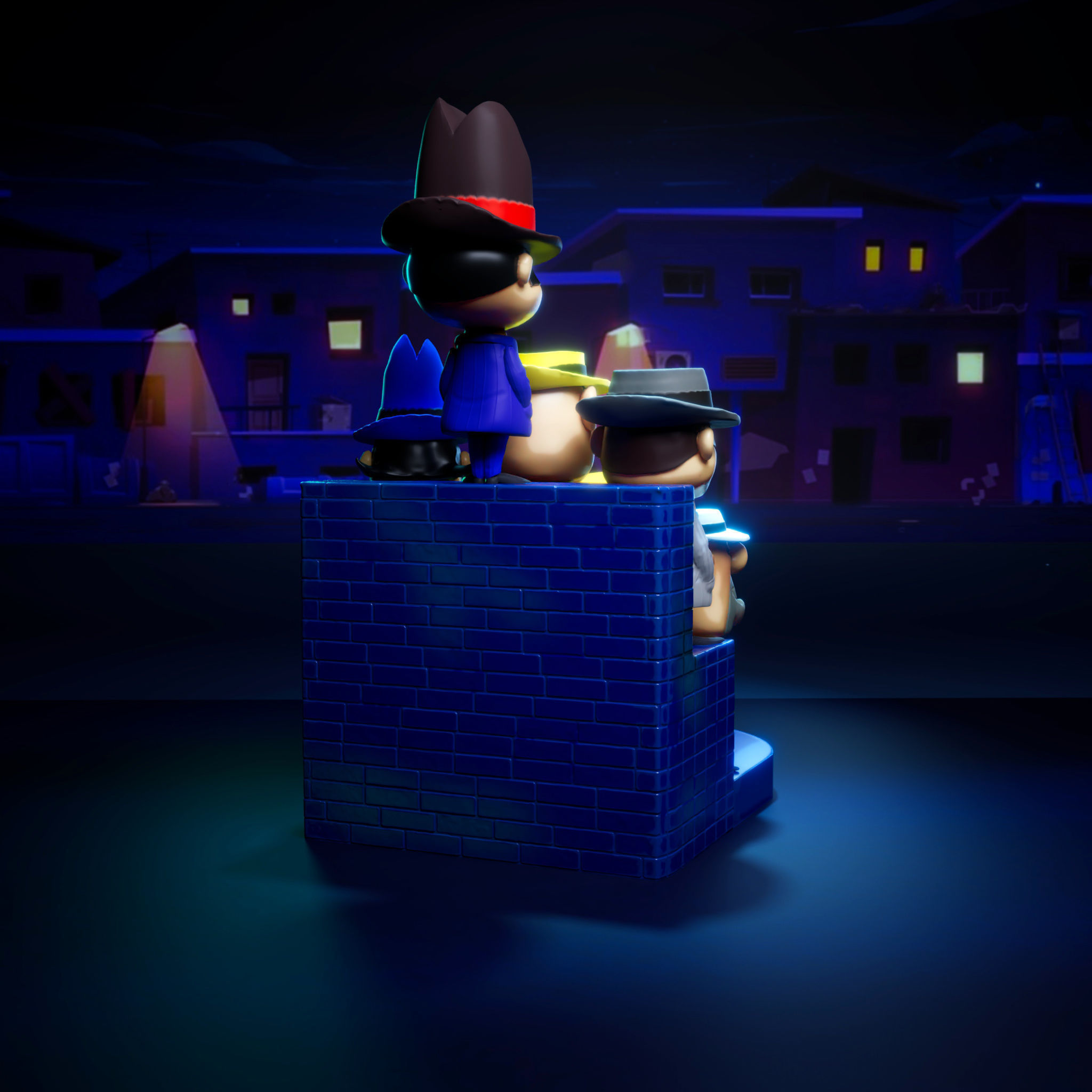 The Ant Hill Mob - The Wacky Races 3D print model_3