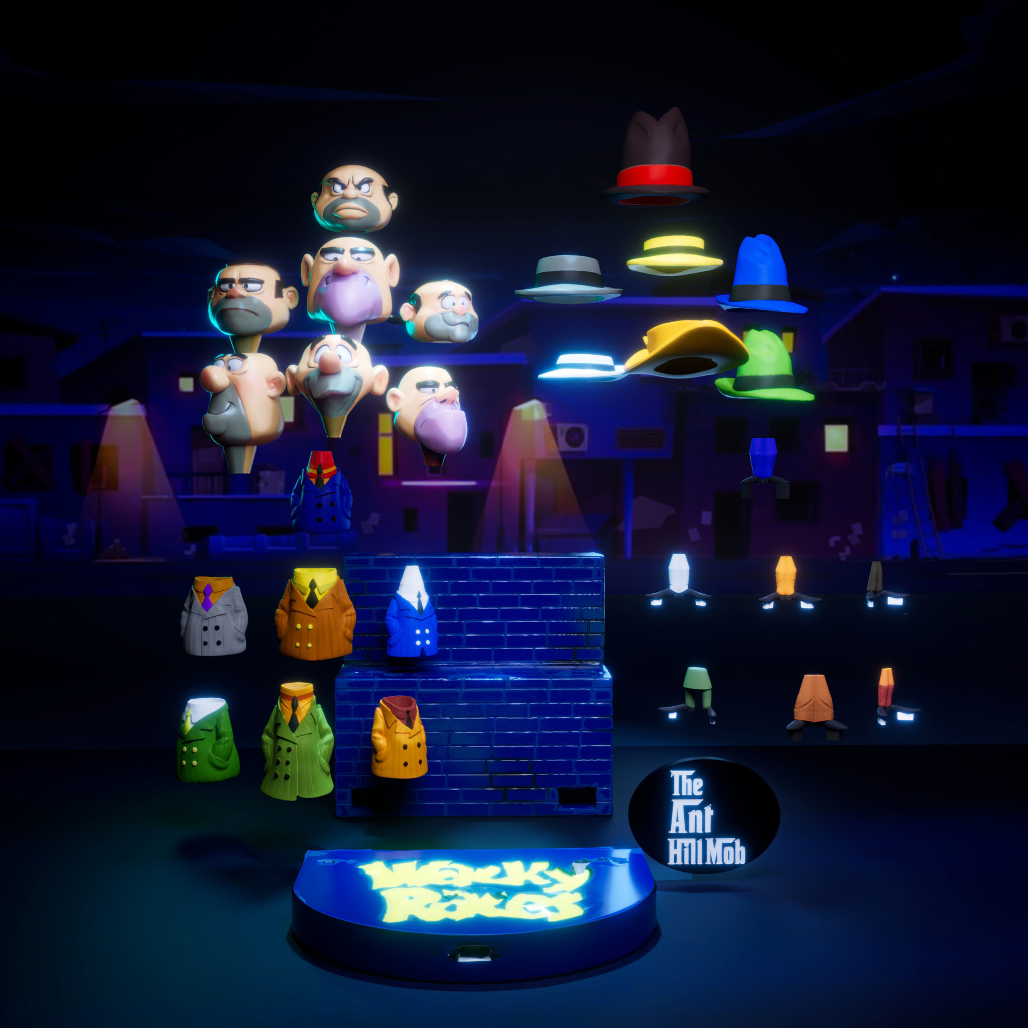 The Ant Hill Mob - The Wacky Races 3D print model_5