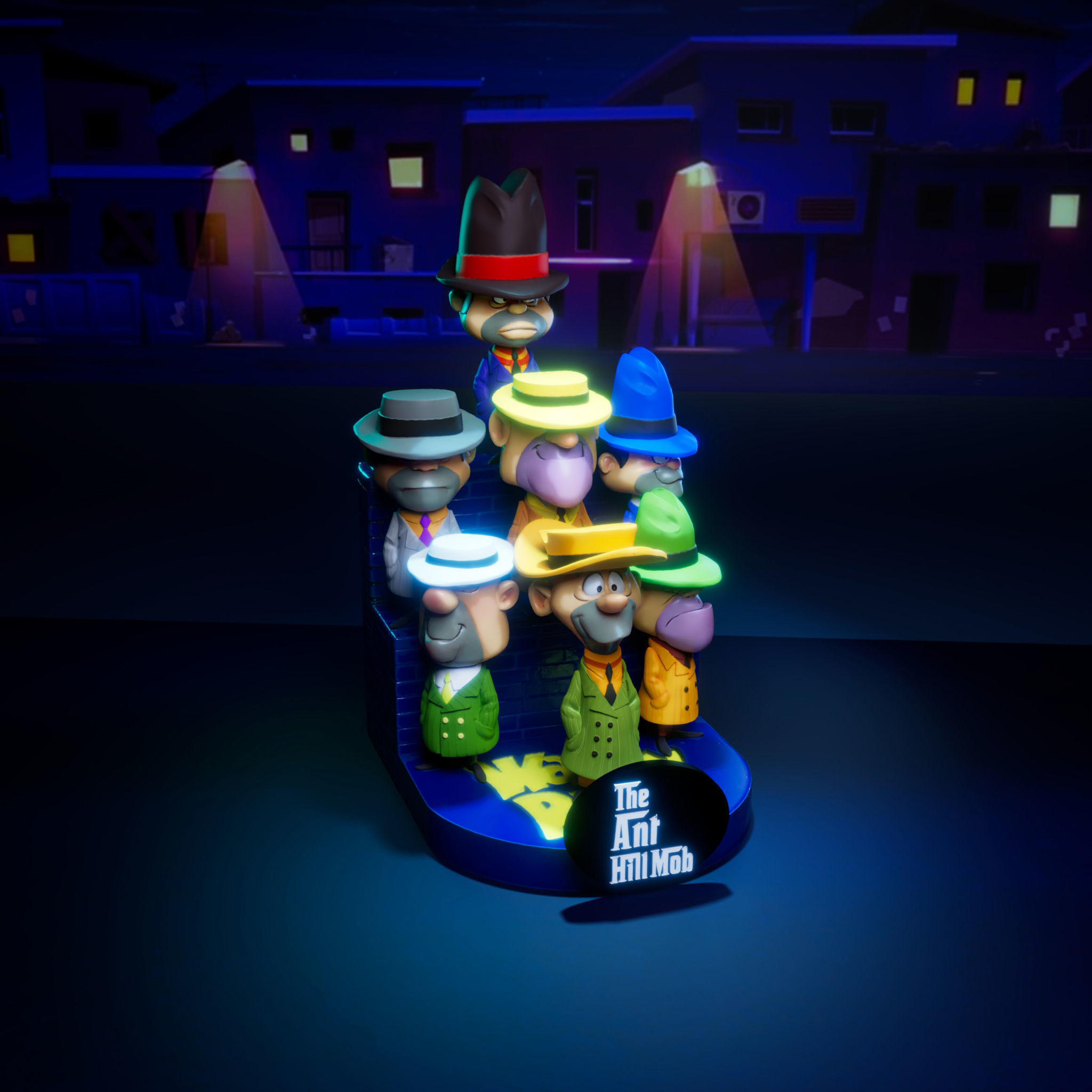 The Ant Hill Mob - The Wacky Races 3D print model_4