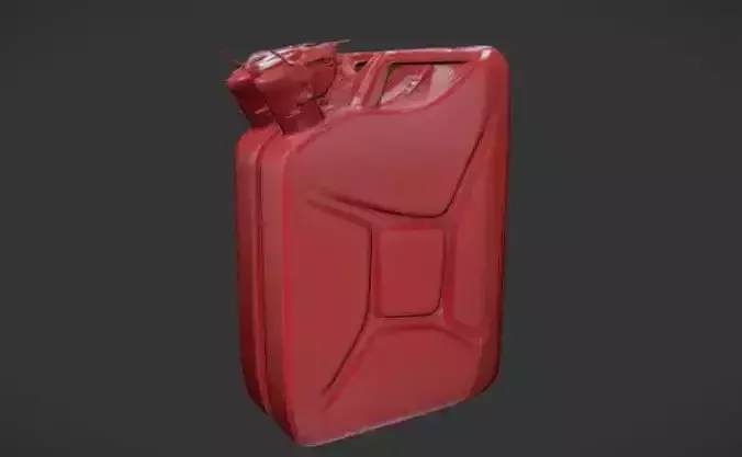Fuel Can Red