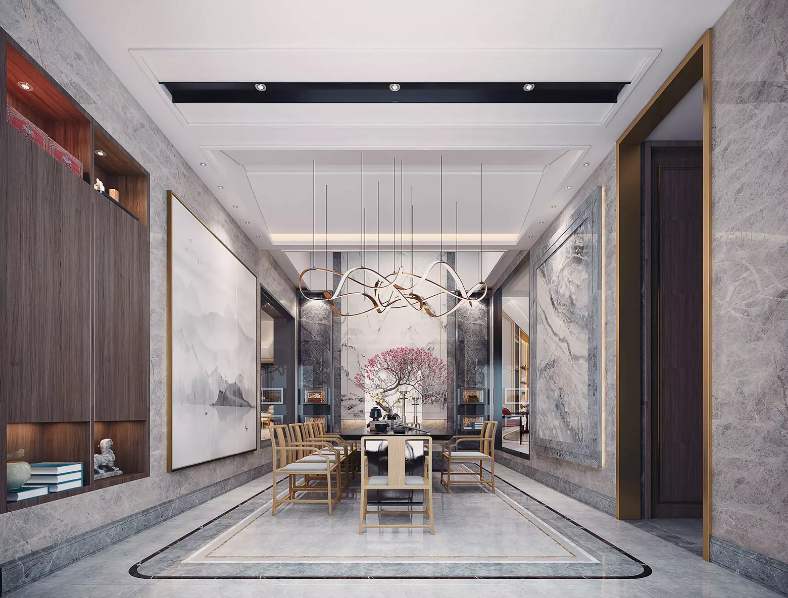 office room 3D model_0