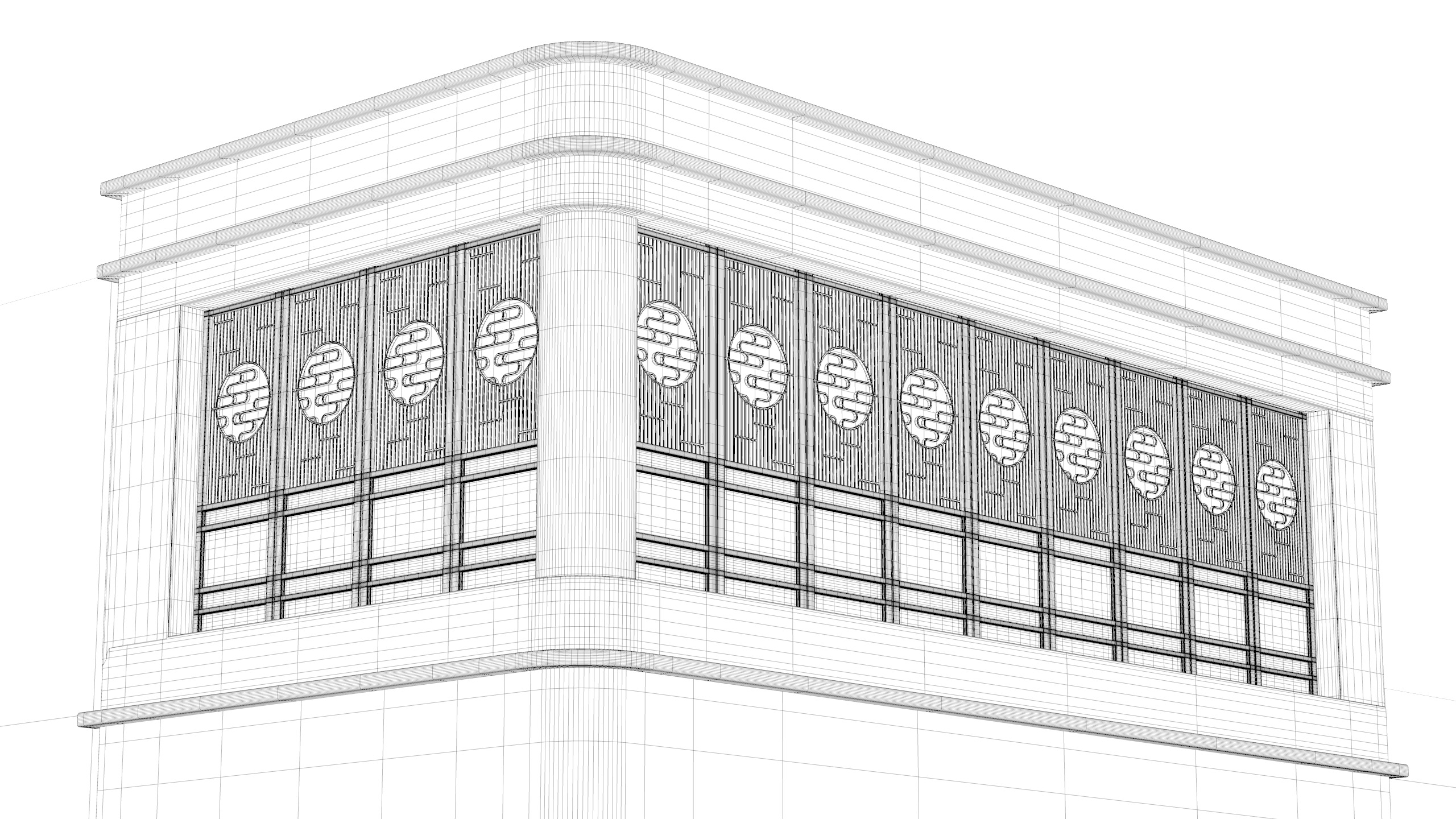 Wishing you a prosperous Year of the Snake - C4D animation scene 3D model_9