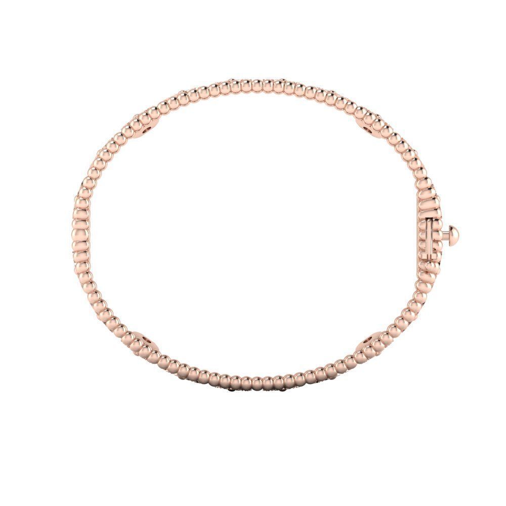 Van Cleef bracelet bangle 190mm 3D print model_7