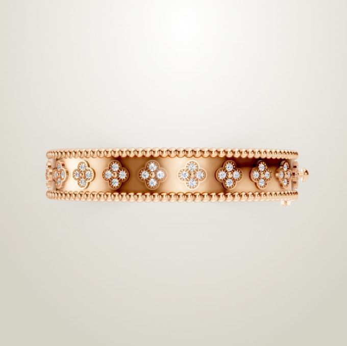 Van Cleef bracelet bangle 190mm 3D print model_4