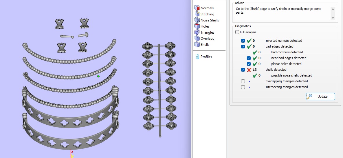Van Cleef bracelet bangle 190mm 3D print model_13