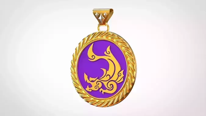 Victor Mare Pendant  3D print model