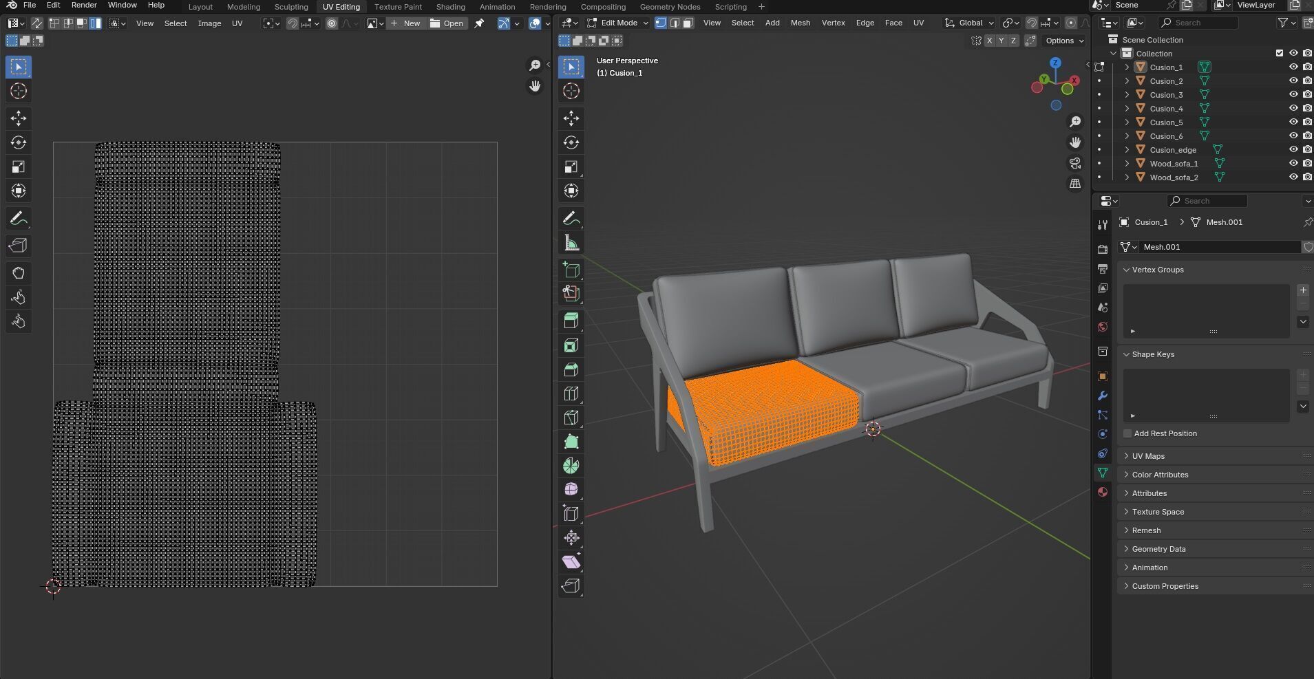 Sofa CG9 3D model_9