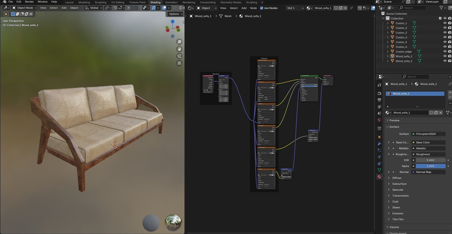 Sofa CG9 3D model_11
