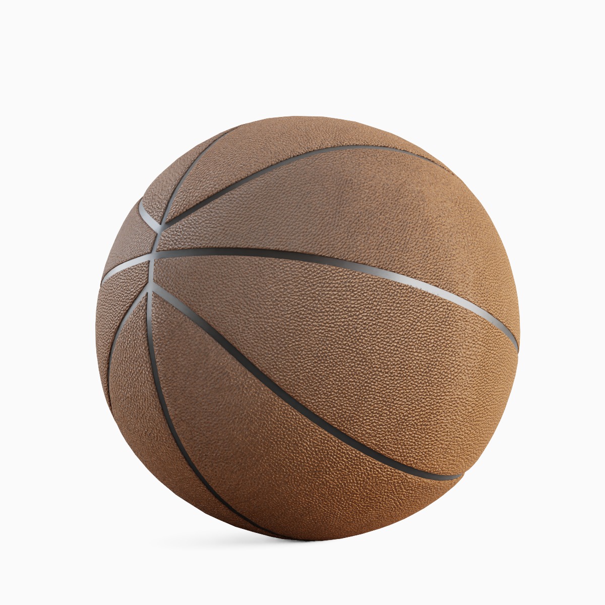 Basketball Ball Leather Set 3D model_10