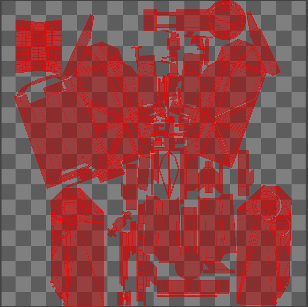 Photo Realistic War Mecha with Rocket Launcher 3D model_12