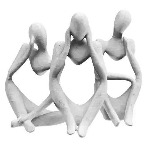 Sculpture Low-poly 3D model