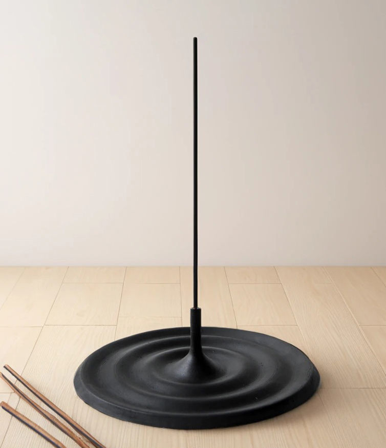 Ripples Incense Stick Holder 3D print model_1