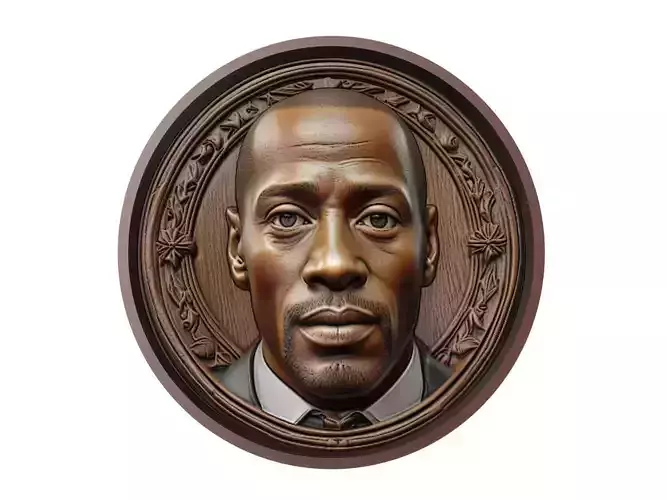 Thierry Henry Footballer Medallion