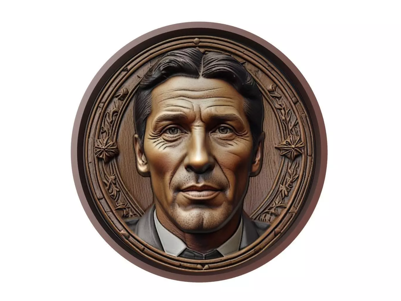 Gianluigi Buffon Footballer Medallion 3D print model