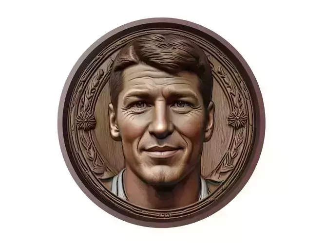 Steven Gerrard Footballer Medallion