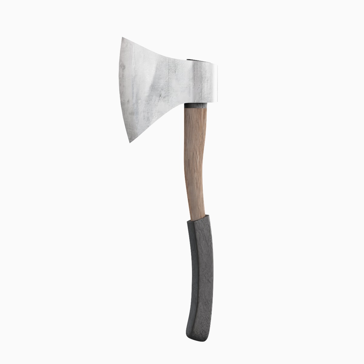Camping Axe Set 3D model_4