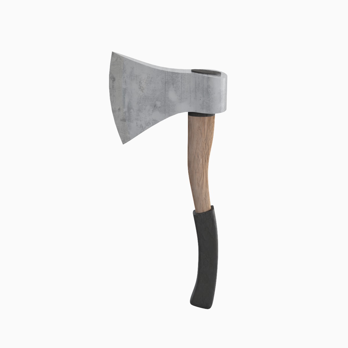 Camping Axe Set 3D model_6